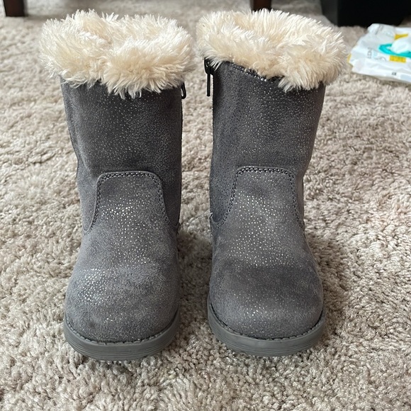Grey Sparkle Boots - Picture 4 of 6